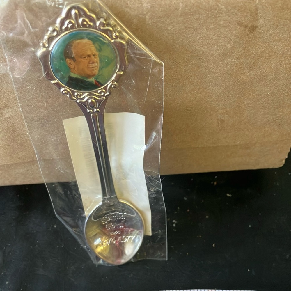 Gerald ford collector spoon